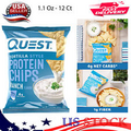 Quest Nutrition Tortilla Style Protein Chips, Ranch, Baked, 19g Protein, 12 Ct
