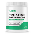 Creatine Monohydrate Powder 500 Grams, Pure Micronized Creatine Supplements for Building Muscle, Pre & Post Workout Creatine Powder, Vegan, Non-GMO, Unflavored - 100 Servings (1.1Lb)