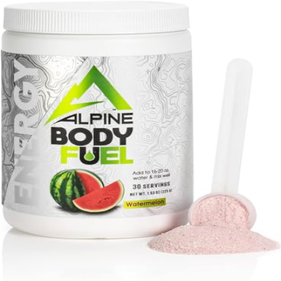 Alpine Innovations Body Fuel Focus Watermelon and Body Fuel Shaker Bottle