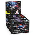 Pedialyte Multi Pack, Electrolyte Hydration Drink, 0.6 oz Electrolyte Powder Packs, 80 Count