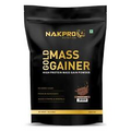 Nakpro Gold Mass Gainer Powder 1Kg Choose Flavour