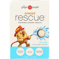 The Ginger People Ginger Rescue Strong 24 Chewable Tablets 10 Pack Bulk Case