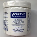 PURE ENCAPSULATIONS Buffered Ascorbic Acid Powder 8oz (227g)/ Exp 06/2024
