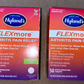 Lot 2 Hyland's FlexMore NATURAL RELIEF Arthritis Pain Relief Tablet - 100 Tabs