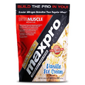 Max Muscle Maxpro Elite Whey Protein Powder | 30g Protein | 0g Sugar | 6.6g BCAAs | Micellar Casein Cold Filtered Whey Isolate Protein | Promotes Muscle Growth & Recovery (Vanilla Ice Cream 2lb)