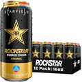 Rockstar Energy Drink, Original, 16oz Cans (12 Pack) (Packaging May Vary)