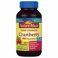 Super Strength Cranberry with Vitamin C 450 mg 60 Softgels By Nature Made