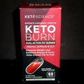 Keto Science Keto Burn Dual-Action Fat Burner 60 Capsules EXP 01/2025 FREE SHIP!