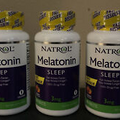 3 Pk: 90ct. Natrol Melatonin 3 mg. Fast Dissolve Tabs Strawberry Exp: 6/30/2024