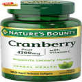 Cranberry Fruit 4200mg with Vitamin C - Urinary Tract Health - 120 Softgels