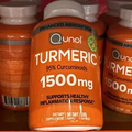Turmeric Curcumin Capsules, 1500Mg Extra Strength Supplement 180ct NEW