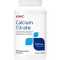 GNC Calcium Citrate 45 Day Supply Dietary Supplement 1000mg Per 4, Exp 03/27