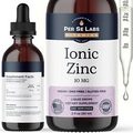 Ionic Zinc Liquid - 10 Mg High Absorption 240 Servings Liquid Zinc Drops - 2 oz