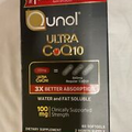 Qunol Ultra CoQ10 100mg 2 Month Supply 60 SoftGels Exp 04/2027