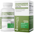 Bronson Ashwagandha Extra Strength 3000mg, Stress & Mood Support, 120 Veg