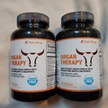 2 pack Salt Wrap Organ Therapy Beef Organ Complex 90 Capsules EXP 7/24