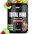 REDCON1 Total War Pre Workout Powder, Cherry Lime - Beta Alanine + Citrulline Malate Vegan & Keto Friendly Preworkout for Men & Women with 320mg of Caffeine (50 Servings)