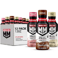 Muscle Milk Protein Shake - Protein Drinks Variety Pack - 14 Fl Oz. Muscle Milk Zero Protein Shakes - Protein Shake, Muscle Milk Chocolate, Strawberry, Vanilla - Pack of 12