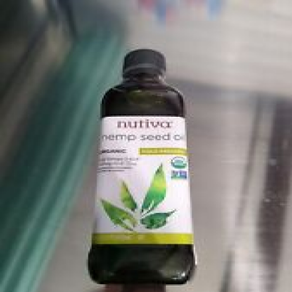 Nutiva Hemp Oil, Cold-Pressed  - 1 Each - 16 FZ Best Nov2022