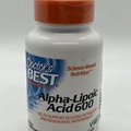 Doctor's Best Alpha-Lipoic Acid 600 600 mg 60 Veg Caps Exp 08/24