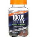 Focus Factor Nutrition For The Brain Memory Grape Raspberry Orange 60 Gummies