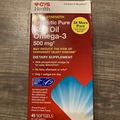 CVS Health Extra Strength Antarctic Pure Omega-3 Krill Oil 500mg 45 Softgels