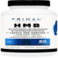 Primal HMB (1000mg, 120 Capsules) | Athlete Formula, Gluten-Free, 60 Servings