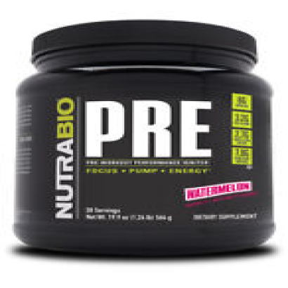 Nutrabio PRE Pre-Workout 20 servings