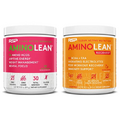 RSP NUTRITION AminoLean Pre Workout Energy (Watermelon 30 Servings) with AminoLean Recovery Post Workout Boost (Blood Orange 30 Servings)