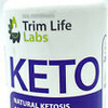 Trim Life Labs KETO 800mg Natural Ketosis Weight Loss Support 60 Capsules