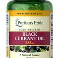 Puritan's Pride Black Currant Oil 535 mg - 100 Softgels