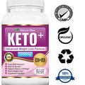 KETO Plus BHB 1200mg PURE Ketone FAT BURNER Slim,Smart Weight Loss Diet 60 Pills