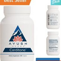 Trusted Herbal Carditone Supplement - Natural Ayurvedic - 60 Vegetarian Caplets