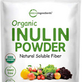 Organic Inulin FOS Powder (Jerusalem Artichoke) 2.2 Pounds (35 Ounce) Vegan