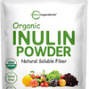 Organic Inulin FOS Powder (Jerusalem Artichoke) 2.2 Pounds (35 Ounce) Vegan