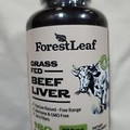 ForestLeaf Grass Fed Beef Liver Grassfed 3000mg per serving 180 Caps Exp 10/25