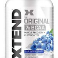 Scivation XTEND 7g BCAA's Glutamine Citrulline Powder 90SRV BLUE RASPBERRY ICE