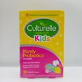 Culturelle Probiotics Kids 30 Chewables Immune & Digestive Support 10/2024