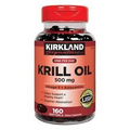 Kirkland Signature Krill Oil 500 Milligram 160 Softgels