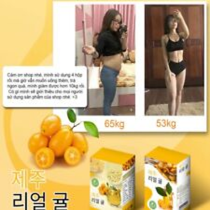 Tra tac giam can Kumquat tea weight loss - Jeju Korea Product