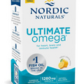 Nordic Naturals Ultimate Omega Lemon 1280mg Sealed Bottle 180 Softgels 05/2025