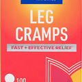 Naturals Leg Cramp Tablets Natural Relief of Calf Leg Quick Dissolving 100 Count