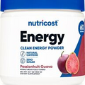 Nutricost Energy Drink Powder (Passionfruit Guava) (60 SERV)