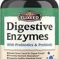 Elixeed Digestive Enzymes Plus Probiotics & Prebiotics 22 Digestive Enzymes 30ct