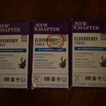 Lot of 3 New Chapter Elderberry Force Immune Support 140 Ct Total Exp 09/2024