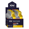 GU ROCTANE Energy Gel Supplement : CAFFEINE-FREE PINEAPPLE - Box of 24