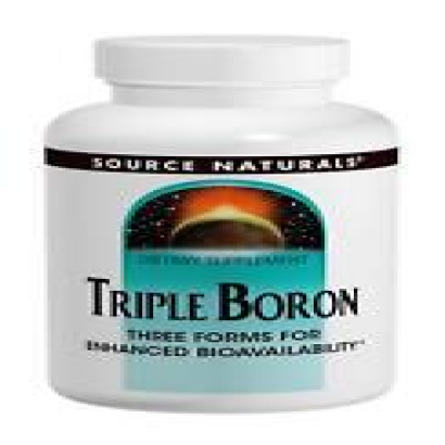 Source Naturals Triple Boron 3mg 3 mg 100 Caps