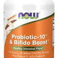 Now - Probiotic-10 & Bifido Boost, 25 Billion, 90 Veg Capsules, by NOW