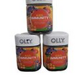 3 Pack Olly Kids Immunity 50 Gummies . Exp:01/2025