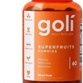 GOLI - Super Fruits Beauty - Helps Collagen, Vegan, Non-GMO - (60) Gummies